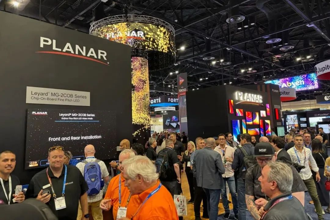 尊凯实业官网Planar震撼亮相美国InfoComm 2025，高端显示矩阵引领视听新纪元